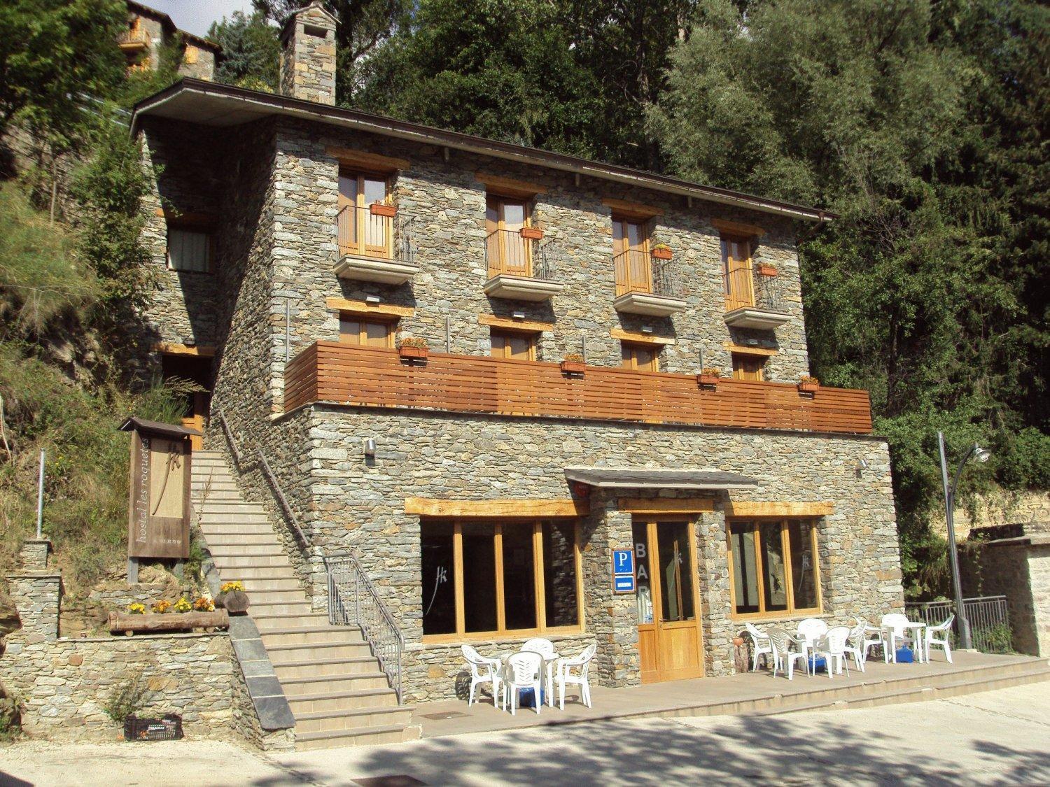 Hostal Les Roquetes ケラルブス エクステリア 写真